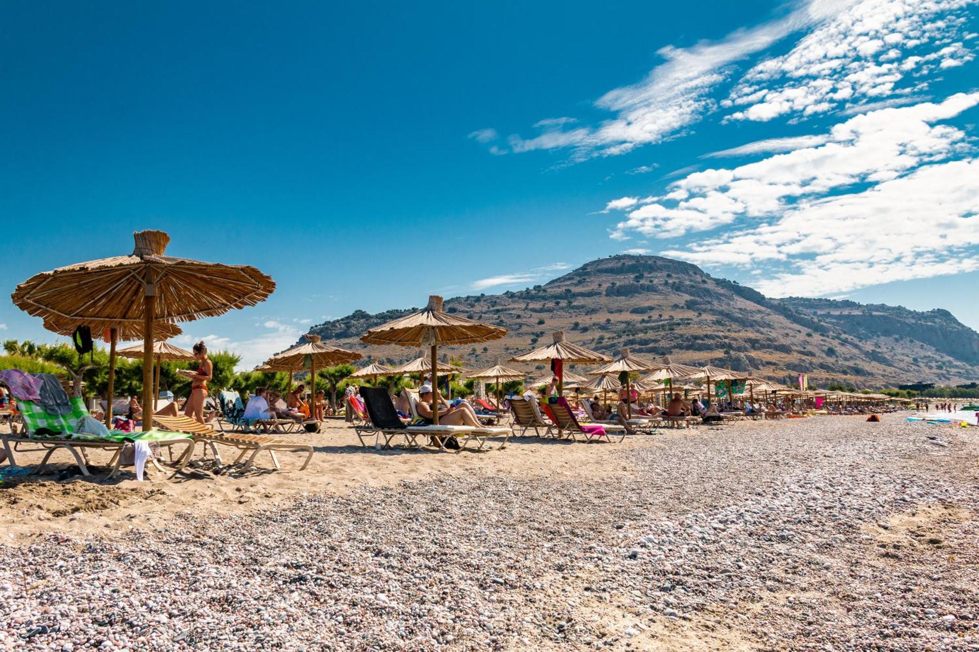 Sun Beach Lindos Lardos Exteriér fotografie